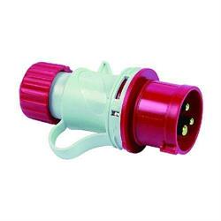 SPINA VOLANTE INDUSTRIALE 3P + T 16A. IP 44 - 400V.