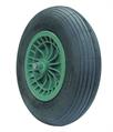 RUOTA PER CARRIOLA PLASTICA ASSE CORTO