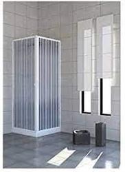 BOX DOCCIA ANGOLARE PVC CM 80X120 185H