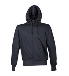 FELPA ZIP INTERA C/CAPPUCCIO BLU ROYAL