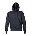 FELPA ZIP INTERA C/CAPPUCCIO BLU ROYAL