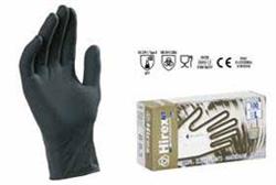 GUANTI MONOUSO NITRILE NERI PZ.100