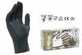 GUANTI MONOUSO NITRILE NERI PZ.100