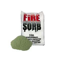 SABBIA ASSORBENTE LIQUIDI SVERSATI 35 LT FIRESORB