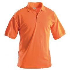 POLO M/C ARANCIO 100% COTONE