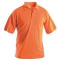 POLO M/C ARANCIO 100% COTONE