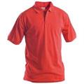 POLO M/C ROSSO 100% COTONE