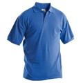 POLO M/C CELESTE 100% COTONE