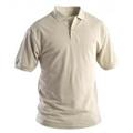 POLO M/C BEIGE 100% COTONE