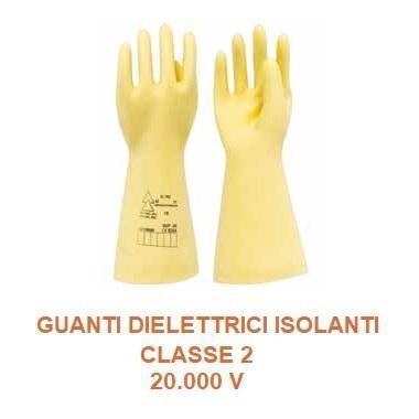 GUANTO DIELETTRICO DPI III CLASSE 2 PROT. 20.000 V