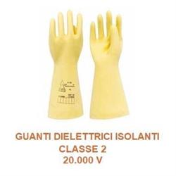GUANTO DIELETTRICO DPI III CLASSE 2 PROT. 20.000 V