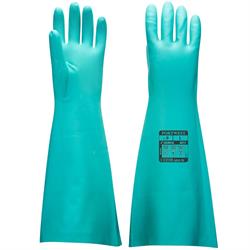 GUANTO ANTIACIDO VERDE 480MM LUNGHEZZA EXTRA