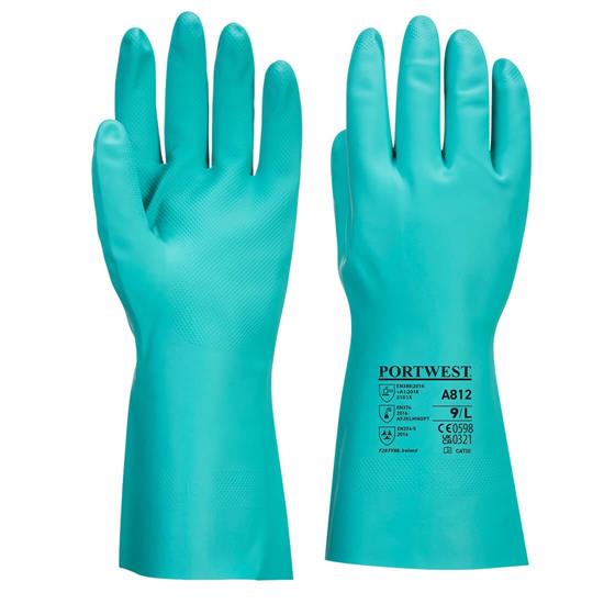 GUANTO ANTIACIDO NITROSAFE PLUS 330MM LUNGHEZZA
