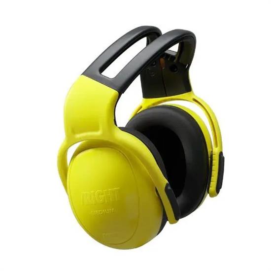 CUFFIA ANTIRUMORE PER ELMETTO LEFT/RIGHT GIALLO