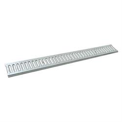 GRIGLIA PER CANALETTA ZINCATA A15 -CM.99,5X12,6XH.2CM