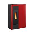 TERMOSTUFA A PELLET 'VIRNA' 15,5 KW BORDEAUX