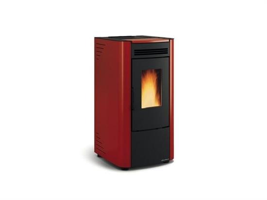 STUFA A PELLET 'KETTY EVO' 7,4 KW BORDEAUX