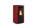 STUFA A PELLET 'KETTY EVO' 7,4 KW BORDEAUX