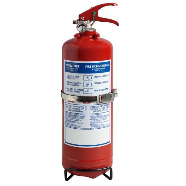 ESTINTORE POLVERE ABC 2KG 13A 89BC - ANTINCENDIO - Li.Bo