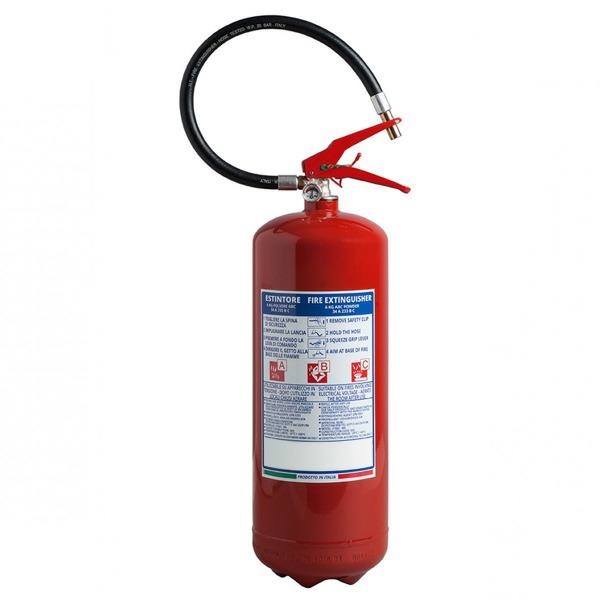 ESTINTORE POLVERE 6KG 34A 233 B-C - ANTINCENDIO - Li.Bo