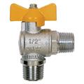 RUBINETTI GAS P/TUBO INOX 1/2 M.M.