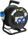 AVVOLGICAVO ELETTRICO 2 PRESE+1 C/CAVO IP44 MT 30