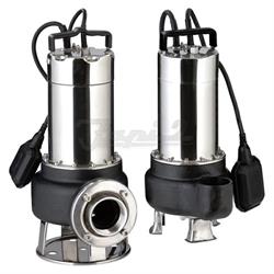 ELETTROPOMPA PER ACQUE SPORCHE 2 HP 1.5 KW PORT.MAX 12.5MT
