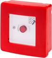 CENTRALINO STAGNO PER EMERGENZA C/PULSANTE LAMP. E VETRO PUSH