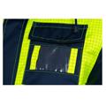 GIACCONE TIPO PARKA PENTAVALENTE GIALLO-BLU C/BANDE
