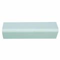 PARASPIGOLO ORNAMENTALE CM 3X3X29 IN PVC BIANCO