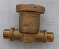 RUBINETTO DI MISURA IN OTTONE 1/2 in LI.BO