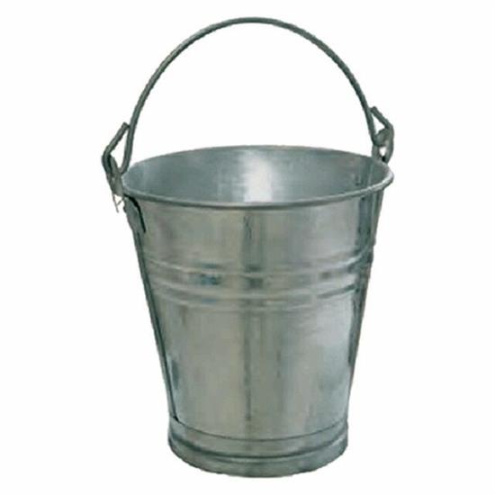 SECCHIO IN LAMIERA ZIN. LT 12