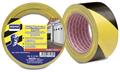 NASTRO ADESIVO GIALLO/NERO MM50X33MT SEGNALETICO