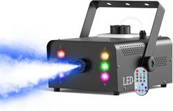 MACCHINA DEL FUMO 1500W CON 6 LED SERBATOIO 1 LT