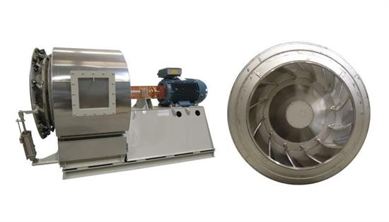 VENTILATORE CENTRIFUGO ARIVENT GPH 39 CON MOTORE 75KW