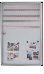 BACHECA PORTACHIAVI 100 POSTI CM.90X65 ALLUMINIO