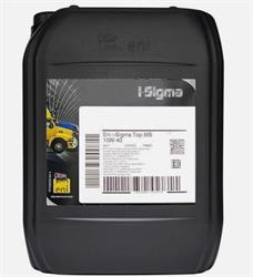 OLIO MOTORE I-SIGMA TOP MS 10W-40 SECCHIO 20 LT 18 KG