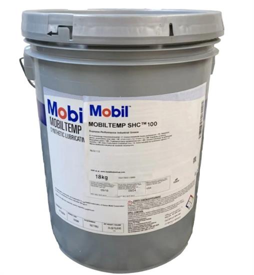 GRASSO MOBIL MOBILTEMP SHC 100 SECCHIO 18 KG