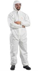 TUTA MONOUSO TIPO TYVEK 3° CAT. TIPO 5B-6B CERTIFICATA