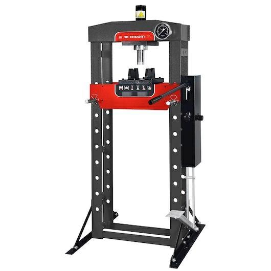 PRESSA IDRAULICA PISTONE AUTOMATICO 20T DOPPIA POMPA E PEDALE