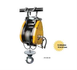 PARANCO ELETTRICO PORTATA 500 KG ALZATA 18 MT POTENZA 2 KW