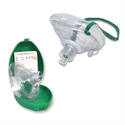 MASCHERA PER RIANIMAZIONE BOCCA/BOCCA C/CUSTODIA