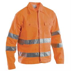GIUBBOTTO ESTIVO A/V ARANCIO C/BANDE