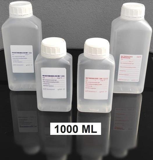 BOTTIGLIA PET ML 1000 STERILI SENZA TIOSOLFATO
