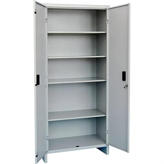 ARMADIO PORTASCOPE CM 80X40X175LAM./VERN.-SMONTATO