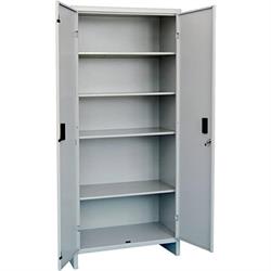 ARMADIO PORTASCOPE CM 80X40X175LAM./VERN.-SMONTATO