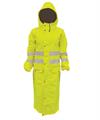 CAPPOTTO K-WAY IMPERMEABILE MULTINORMA GIALLO C/BANDE