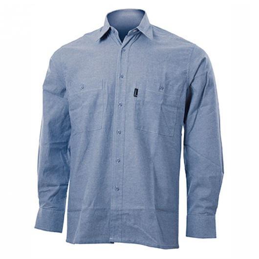 CAMICIA BLU COTONE