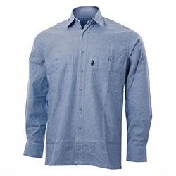 CAMICIA BLU COTONE