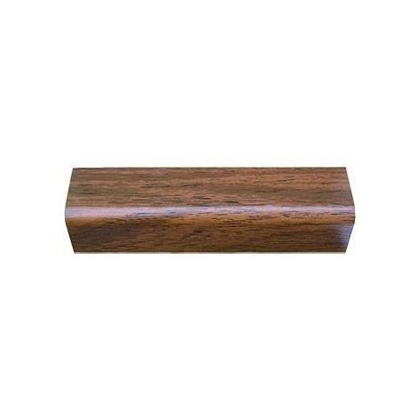 PARASPIGOLO ORNAMENTALE CM 3X3X29 IN PVC NOCE CHIARO